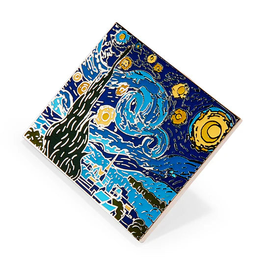 ENAMEL PIN-VINCENT VAN GOGH