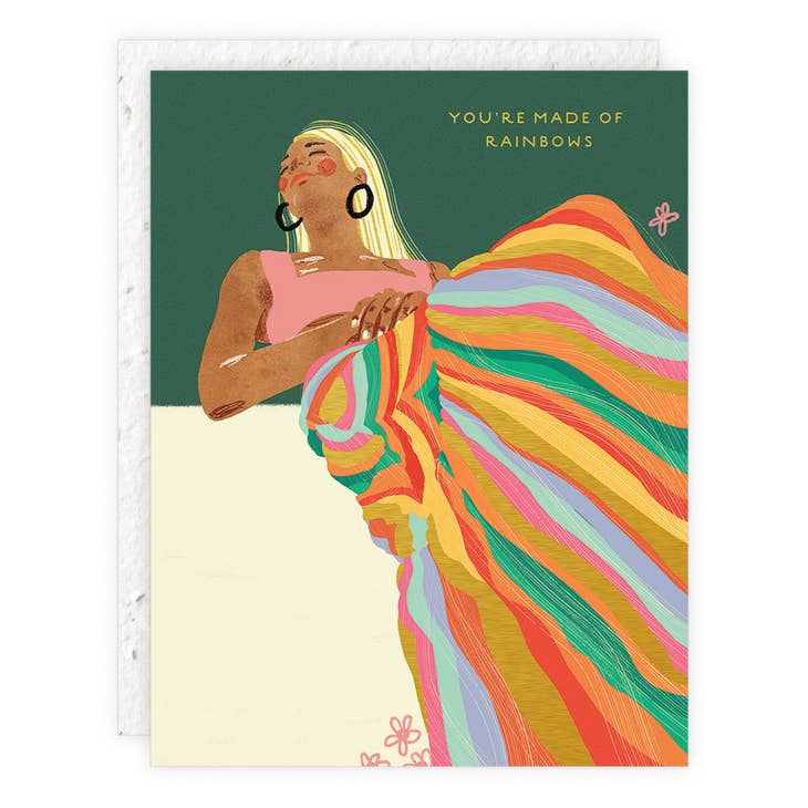 You're Made of Rainbows Notecard