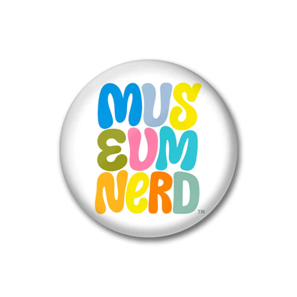 Museum Nerd Button