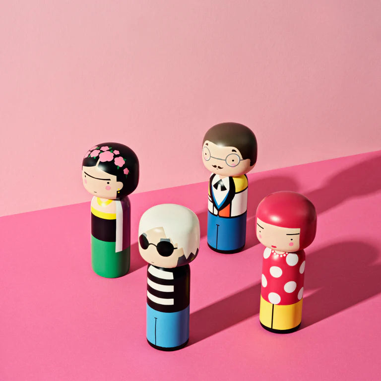 Yayoi Kusama Kokeshi Doll