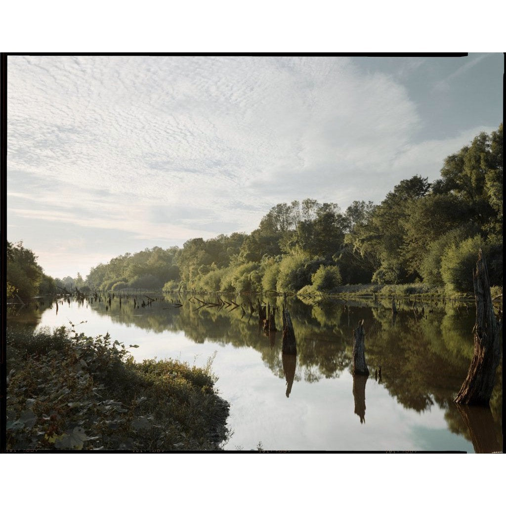 Postcard Richard Misrach Batture, North of Port Allen