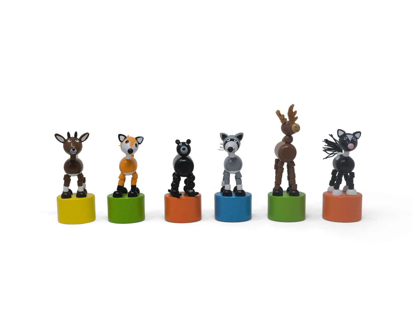Woodland Animals Push Puppets