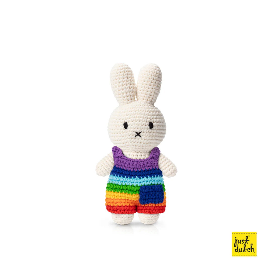 Miffy In Her Rainbow dress Crochet Doll