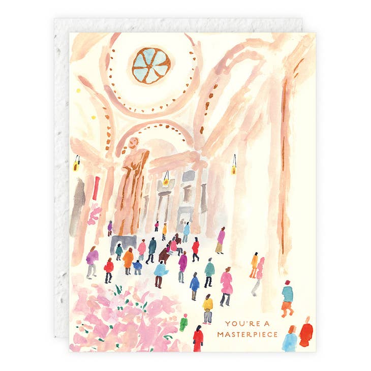 You're a Masterpiece Notecard