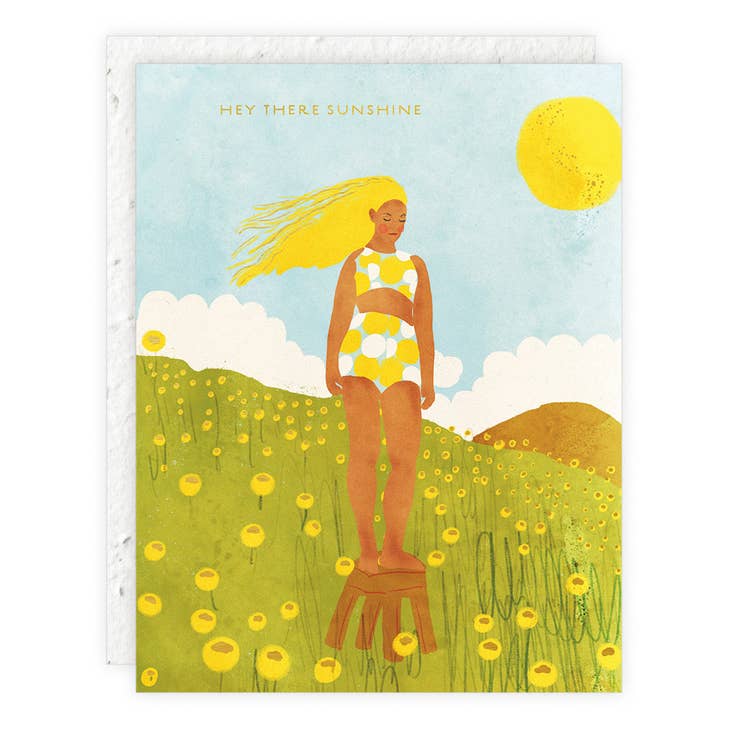 Hey There Sunshine Notecard