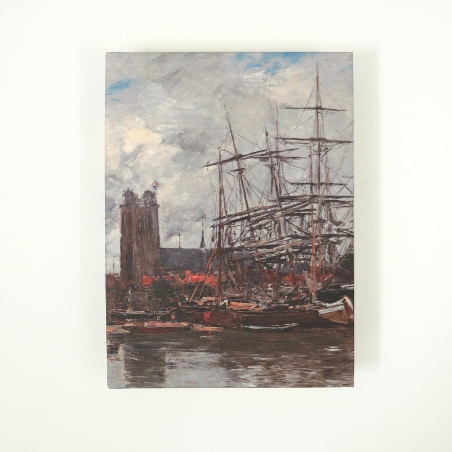 Eugene Louis Boudin Dordrecht View of the Port 1884 Journal