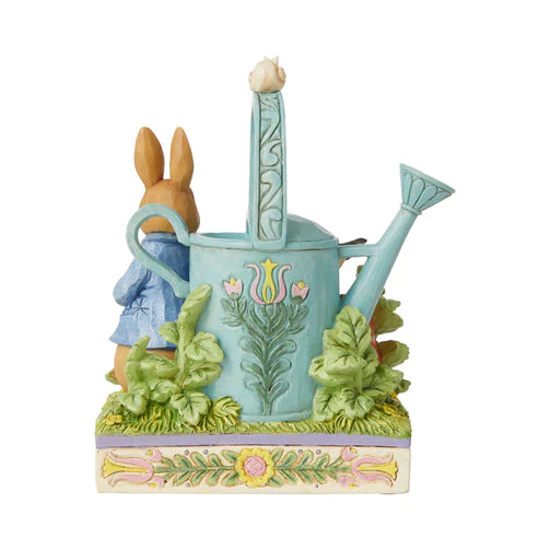 Peter Rabbit with Watering Can Figurine