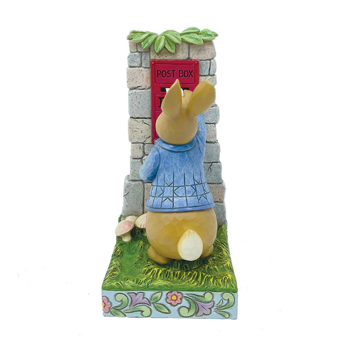 Peter Rabbit Posting a Letter Figurine
