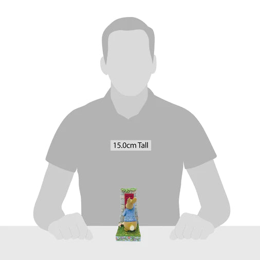 Peter Rabbit Posting a Letter Figurine