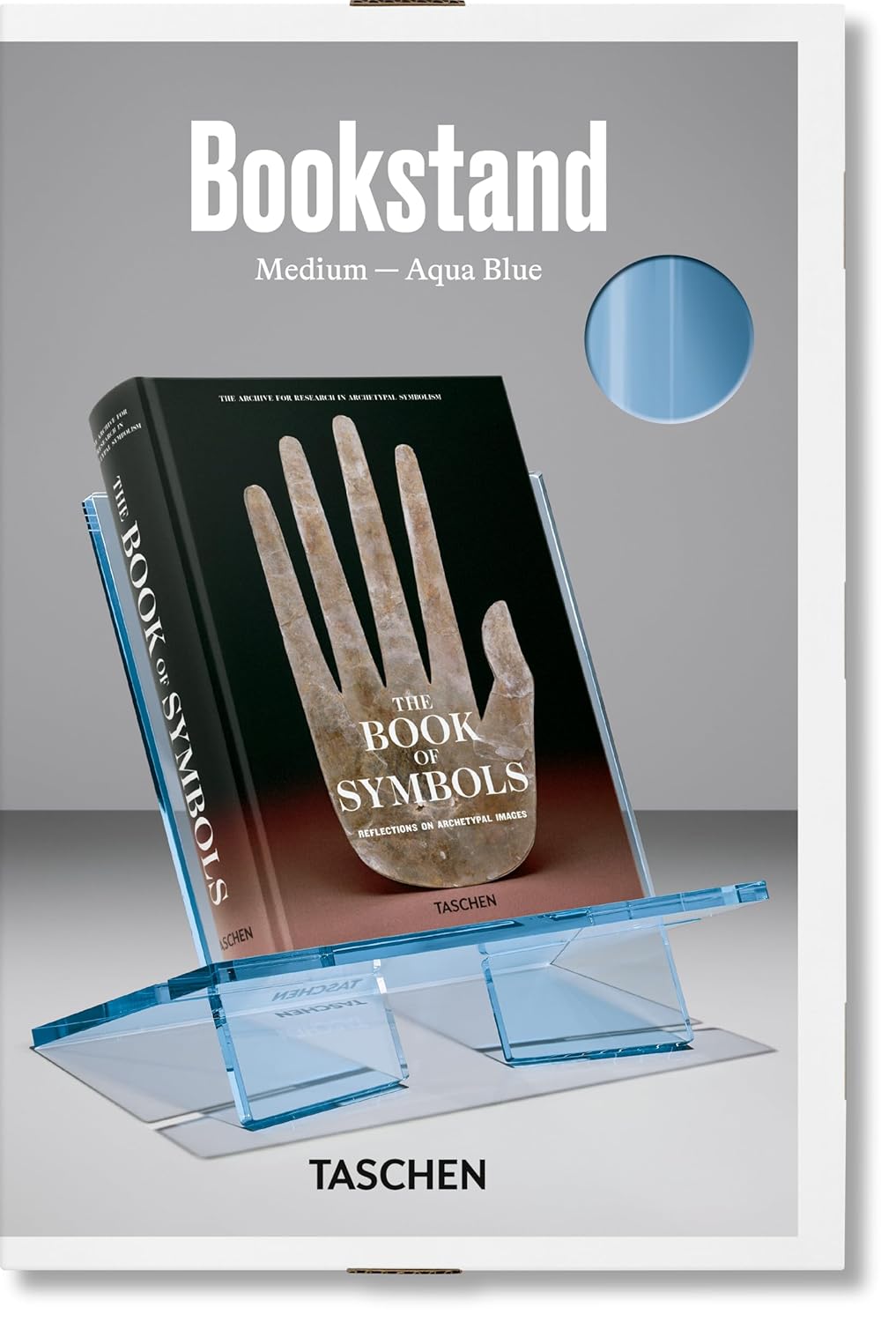 Taschen Bookstand Medium Aqua Blue
