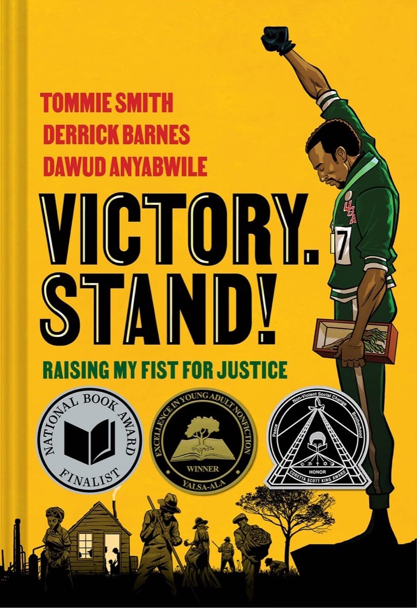 Victory. Stand! Raising My Fist for Justice (Signed)
