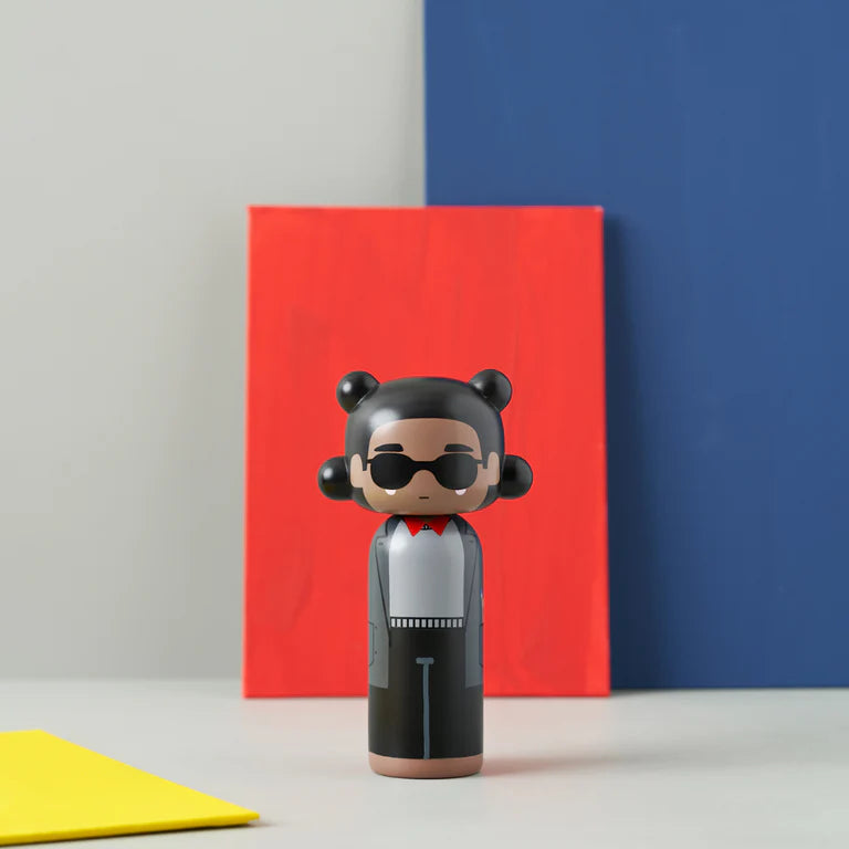 Jean-Michel Basquiat Kokeshi Doll