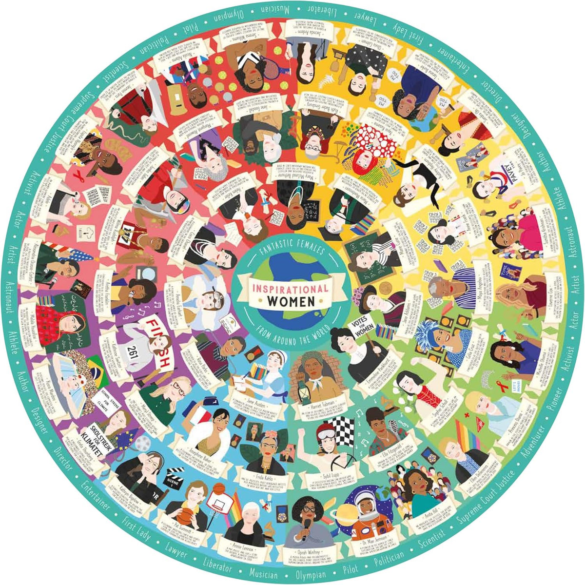 Puzzle 1000 Inspirational Women