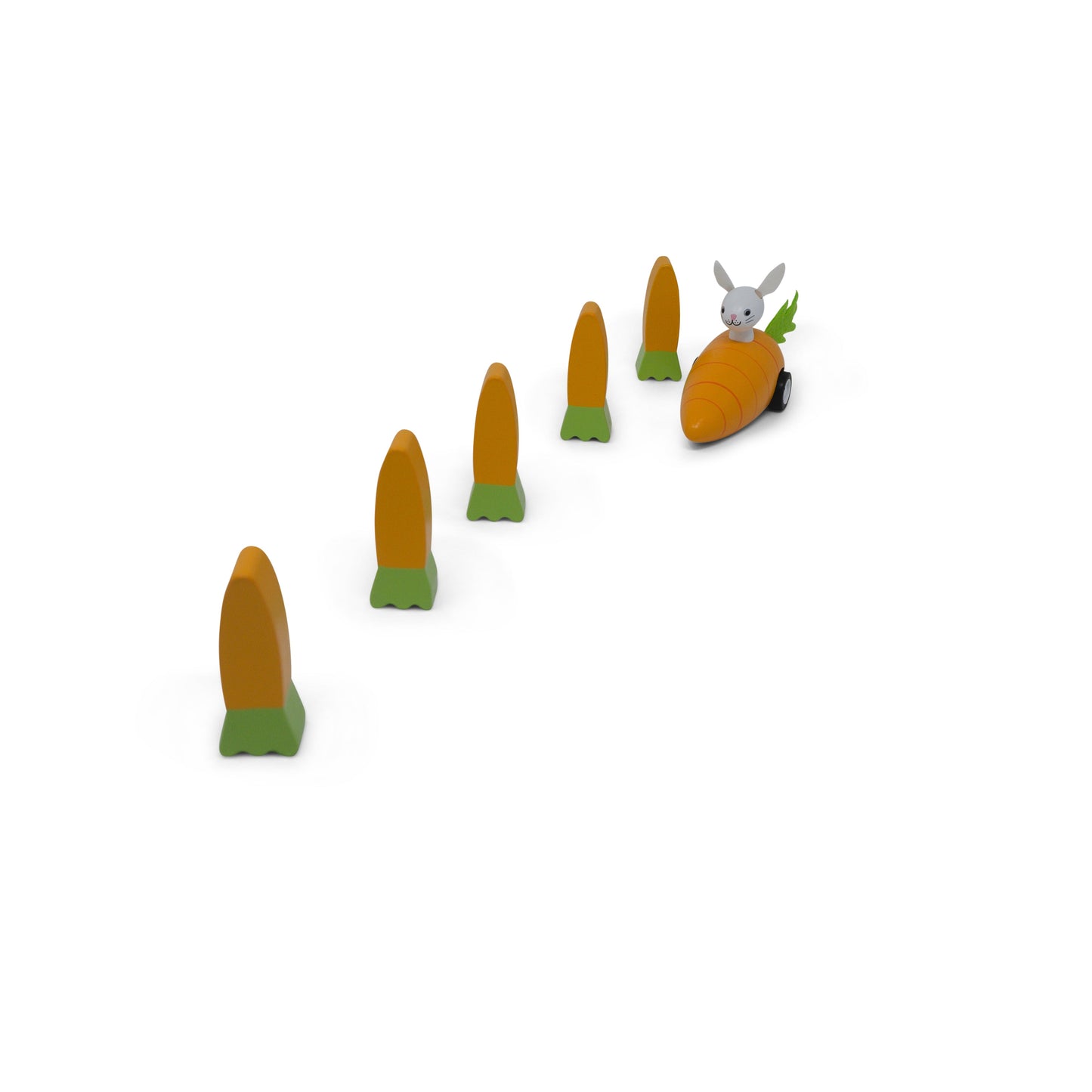 Bunny & Carrots Bowling Game