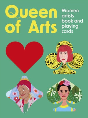 Queen of Arts: artists book and playing cards