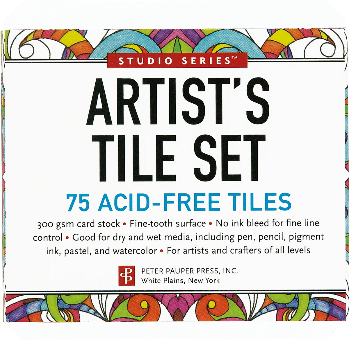 Studio Series Artist's Tile Set: White