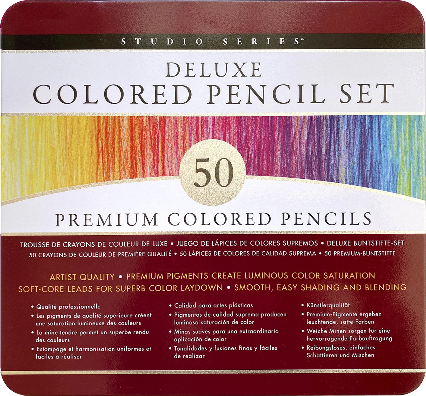 Studio Series Deluxe Colored Pencil Set (Set of 50)