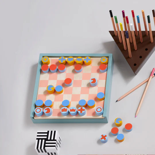 2-in-1 Chess & Checkers Set