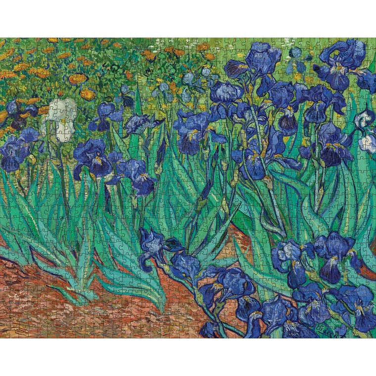 Vincent van Gogh: Irises 1,000-Piece Jigsaw Puzzle