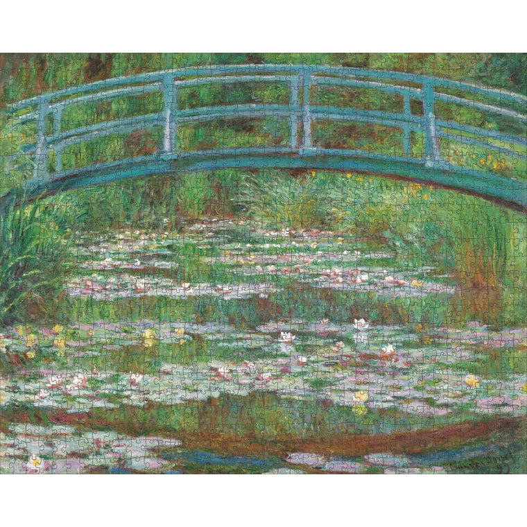 Claude Monet: The Japanese Footbridge 1,000-Piece Jigsaw Puzzle