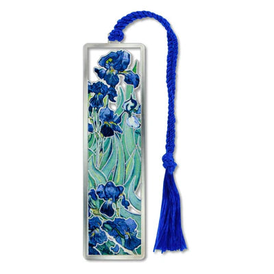 Irises Metal Bookmark