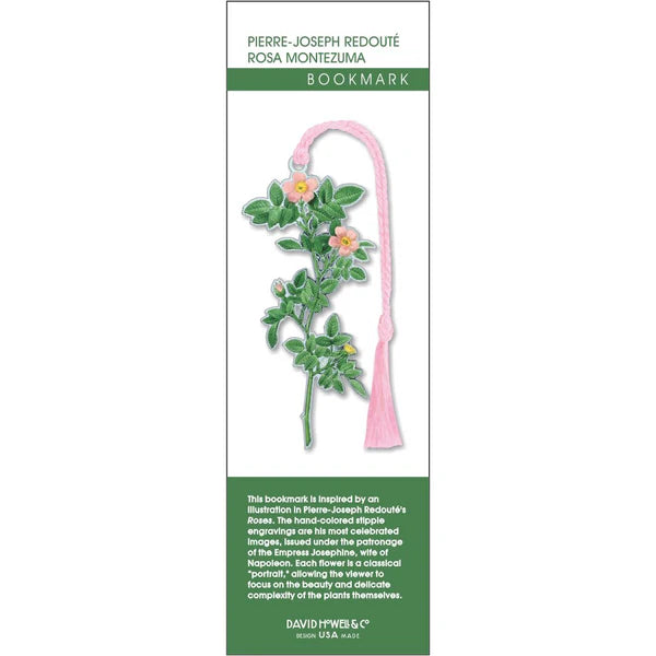 Rosa Montezuma Metal Bookmark