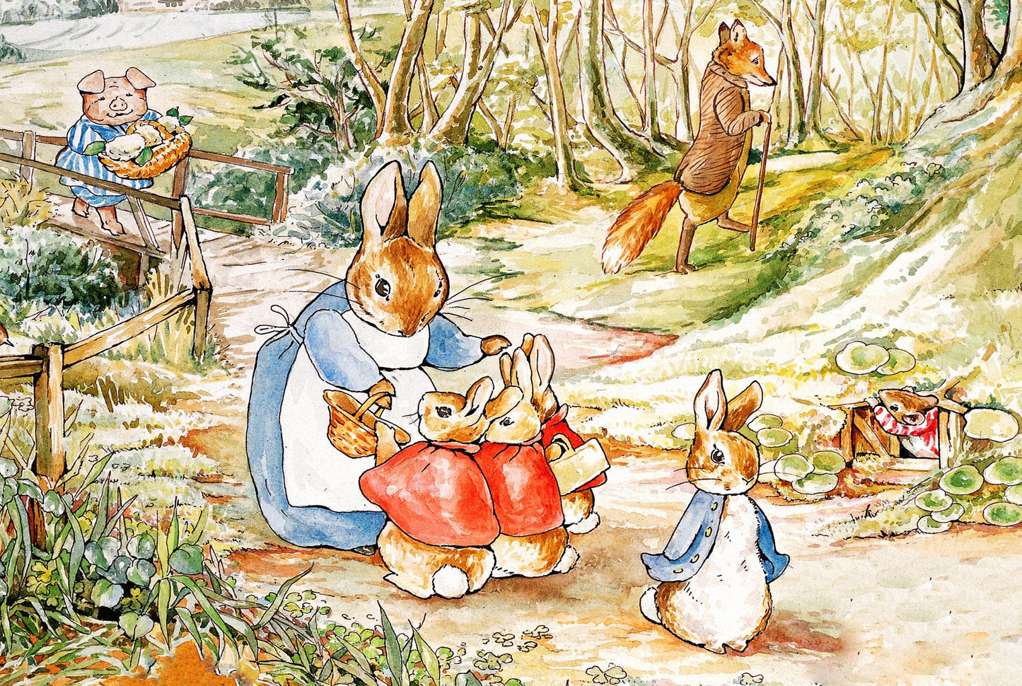Peter Rabbit & Family Puzzle