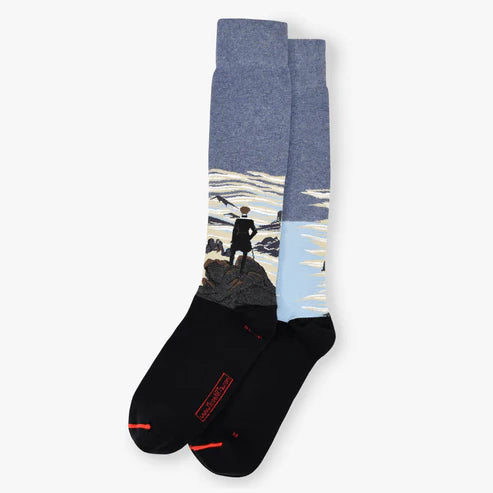 Caspar David Friedrich Wanderer Above the Sea of Fog Socks