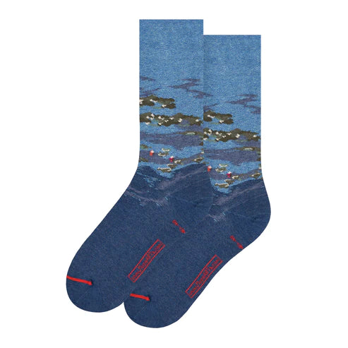 Monet Water Lilies Socks