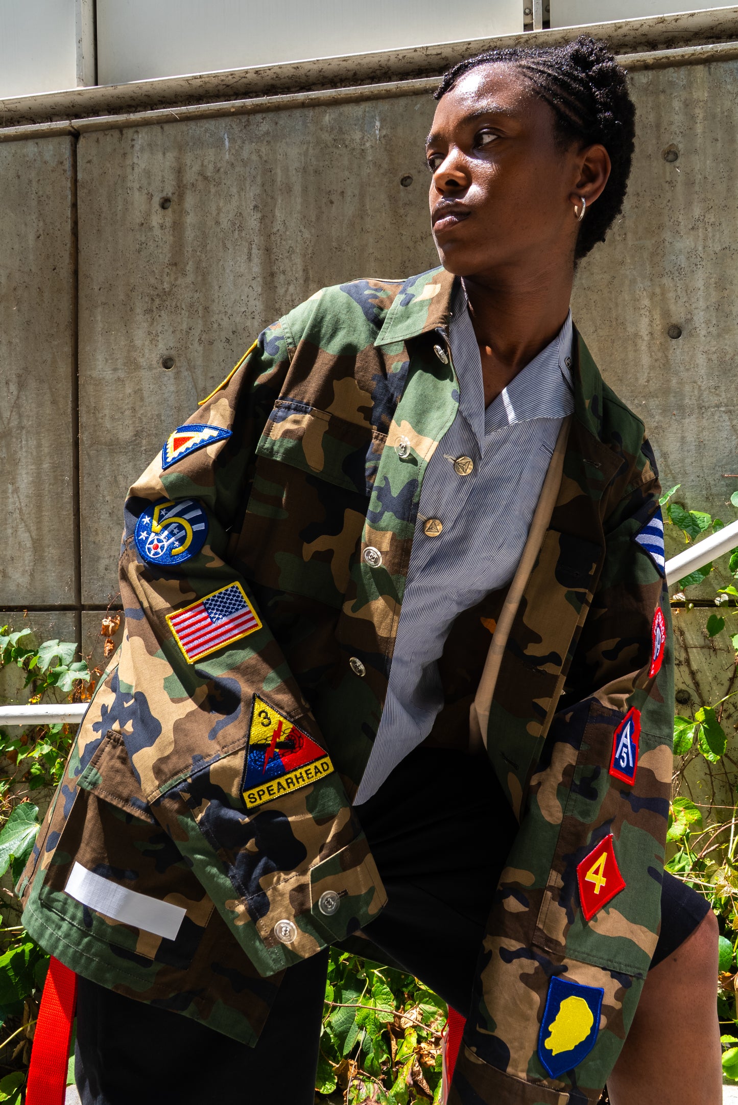 OFF WHITE Virgil Abloh Field Camo Jacket