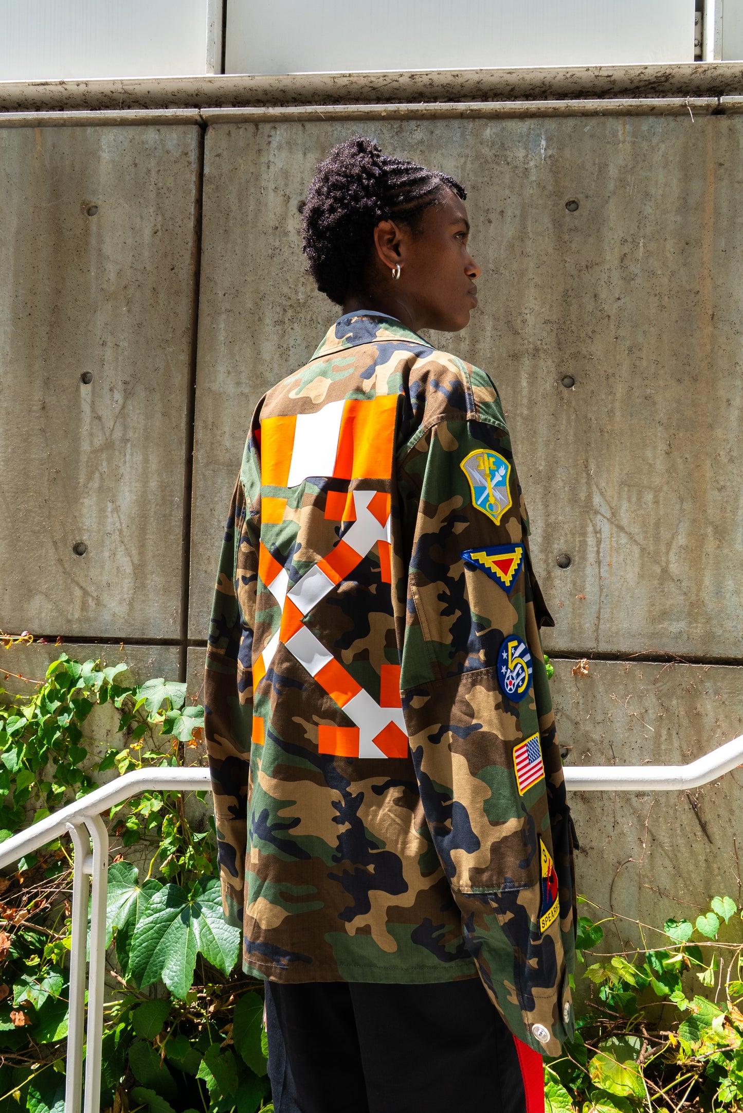 OFF WHITE Virgil Abloh Field Camo Jacket