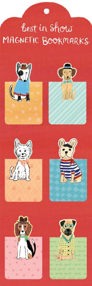 Dogs Best in Show Magnetic Bookmarks