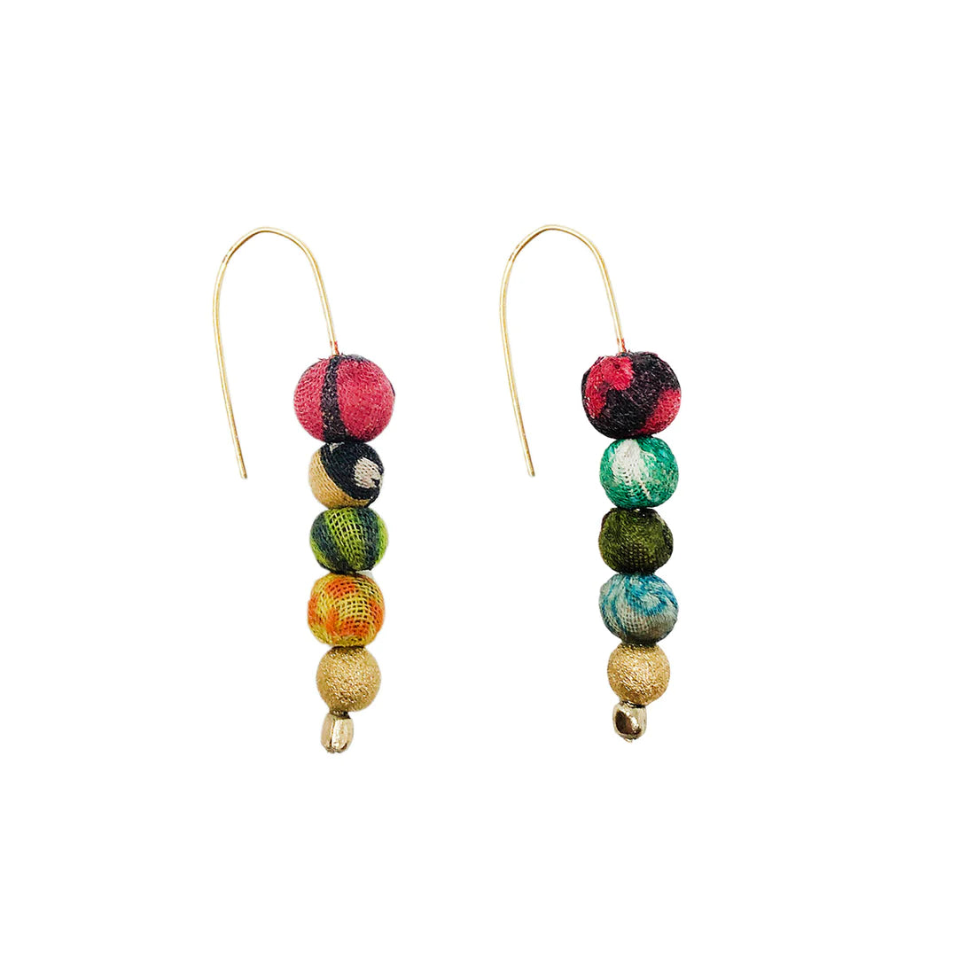 Kantha Kamla Earrings