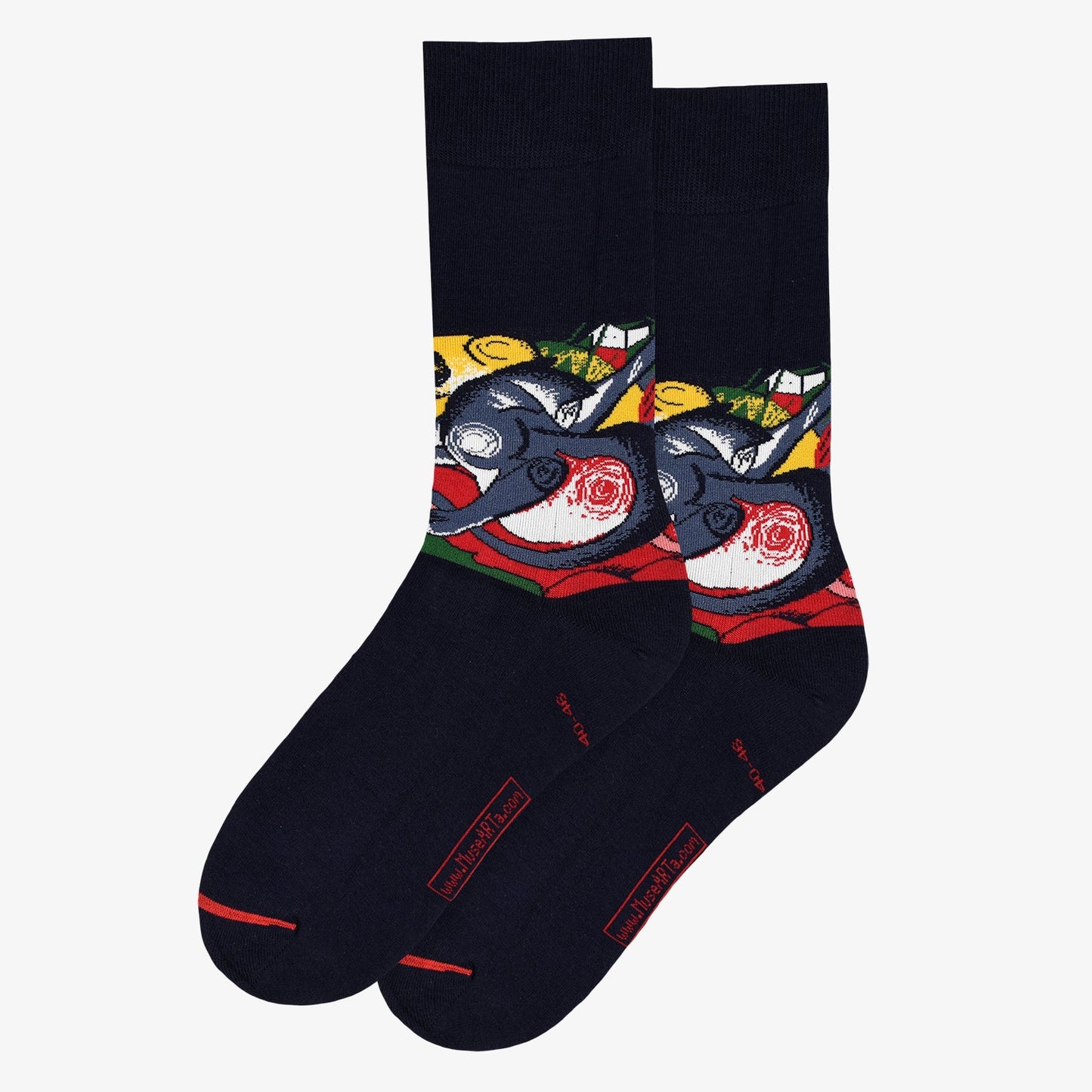 Franz Marc Two Cats Socks