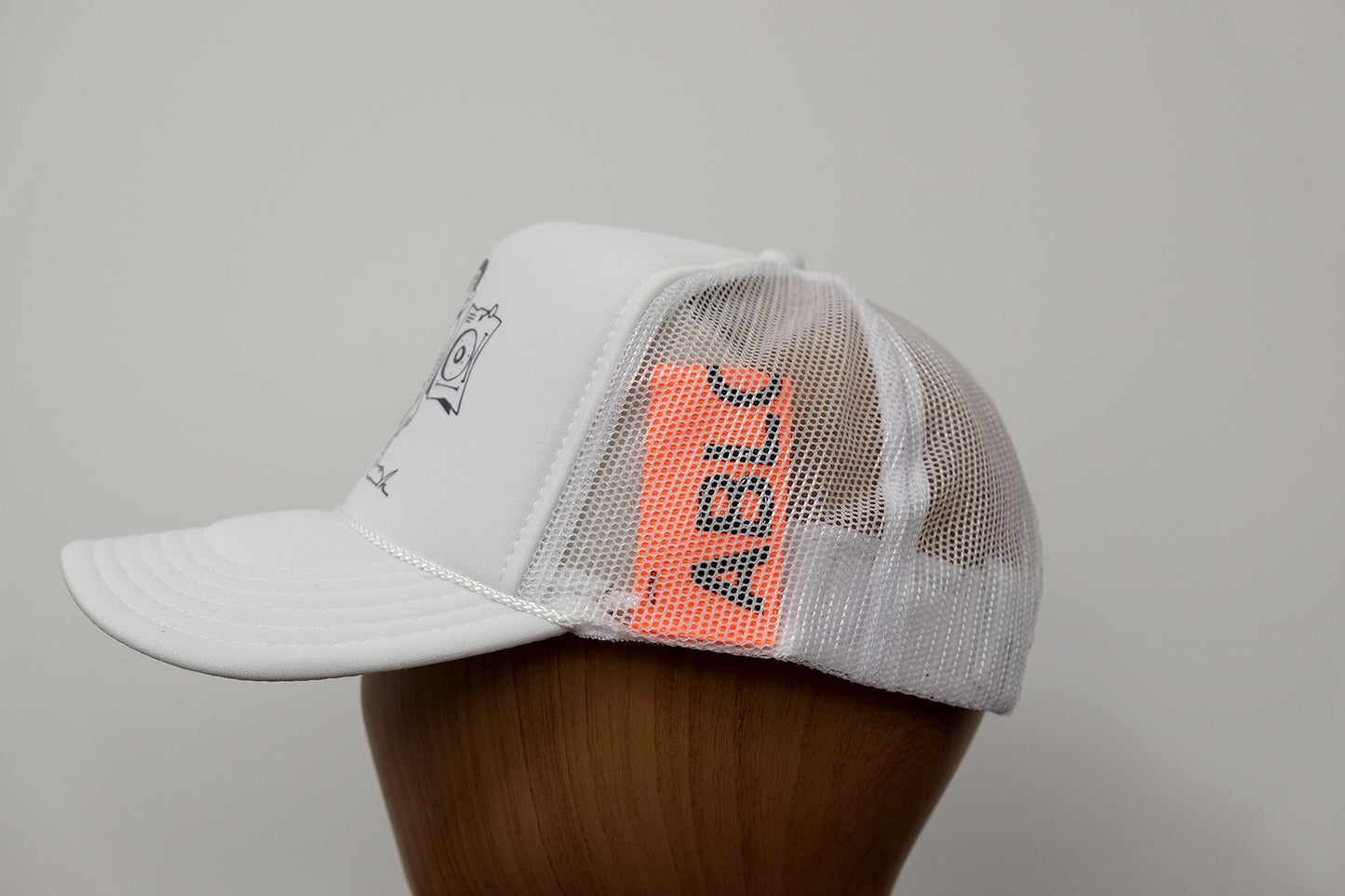 Virgil Abloh Caveman Trucker Cap
