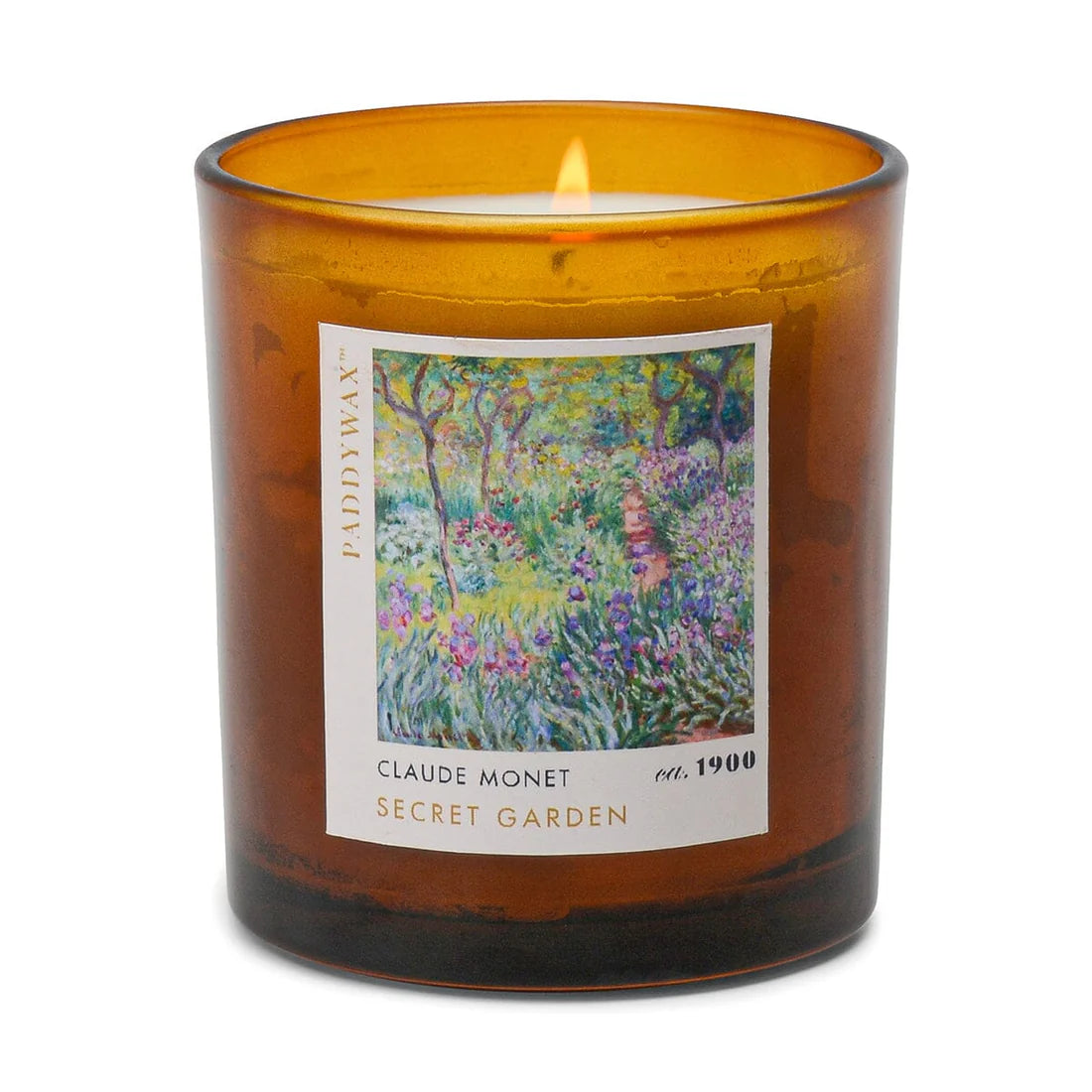 MONET "THE ARTIST'S GARDEN OF GIVERNY" SECRET GARDEN CANDLE 6OZ