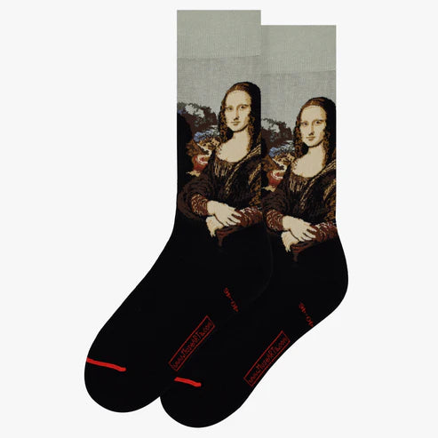 Leonardo da Vinci Mona Lisa Socks