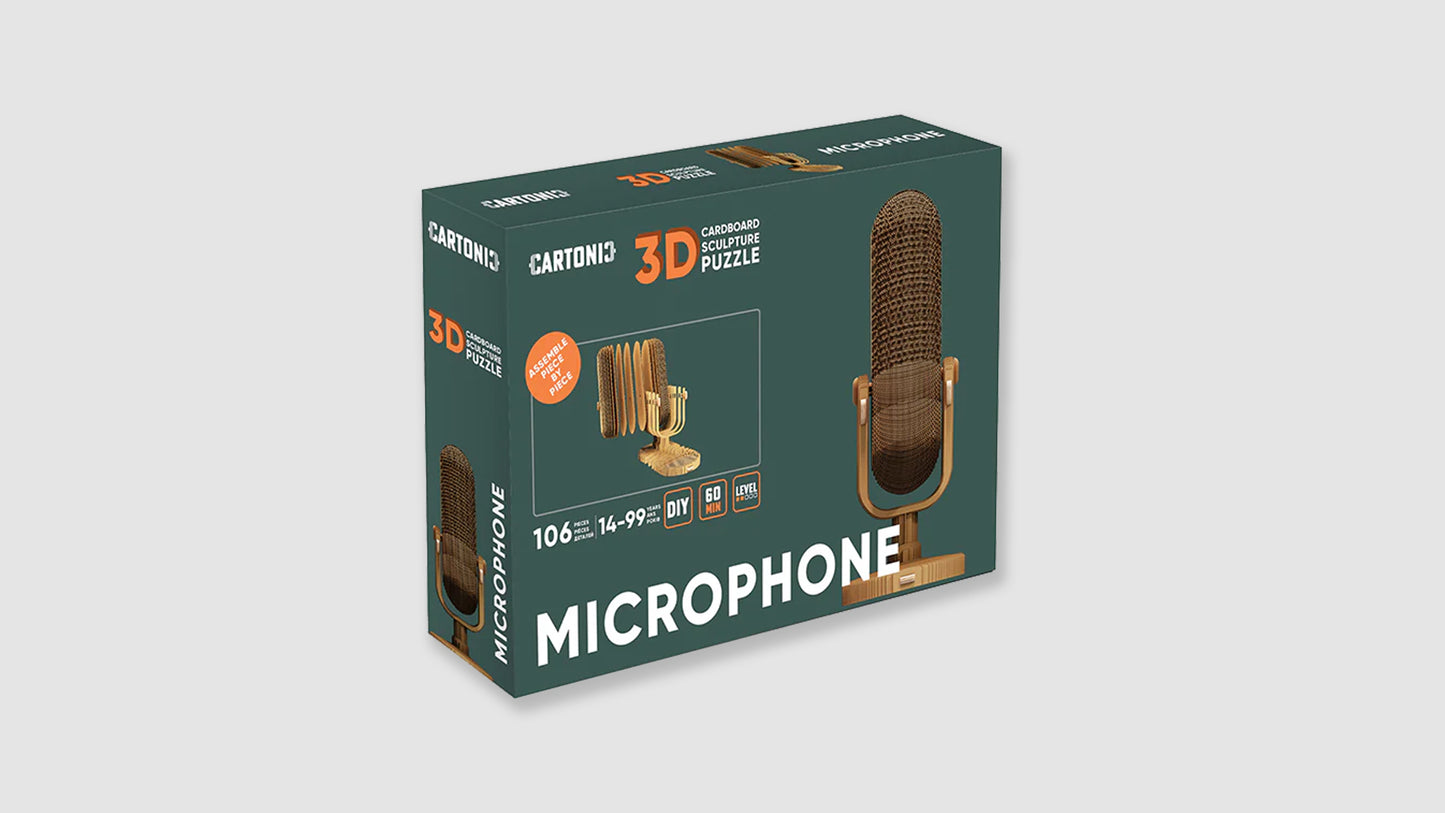 MICROPHONE Cartonic 3D Puzzle