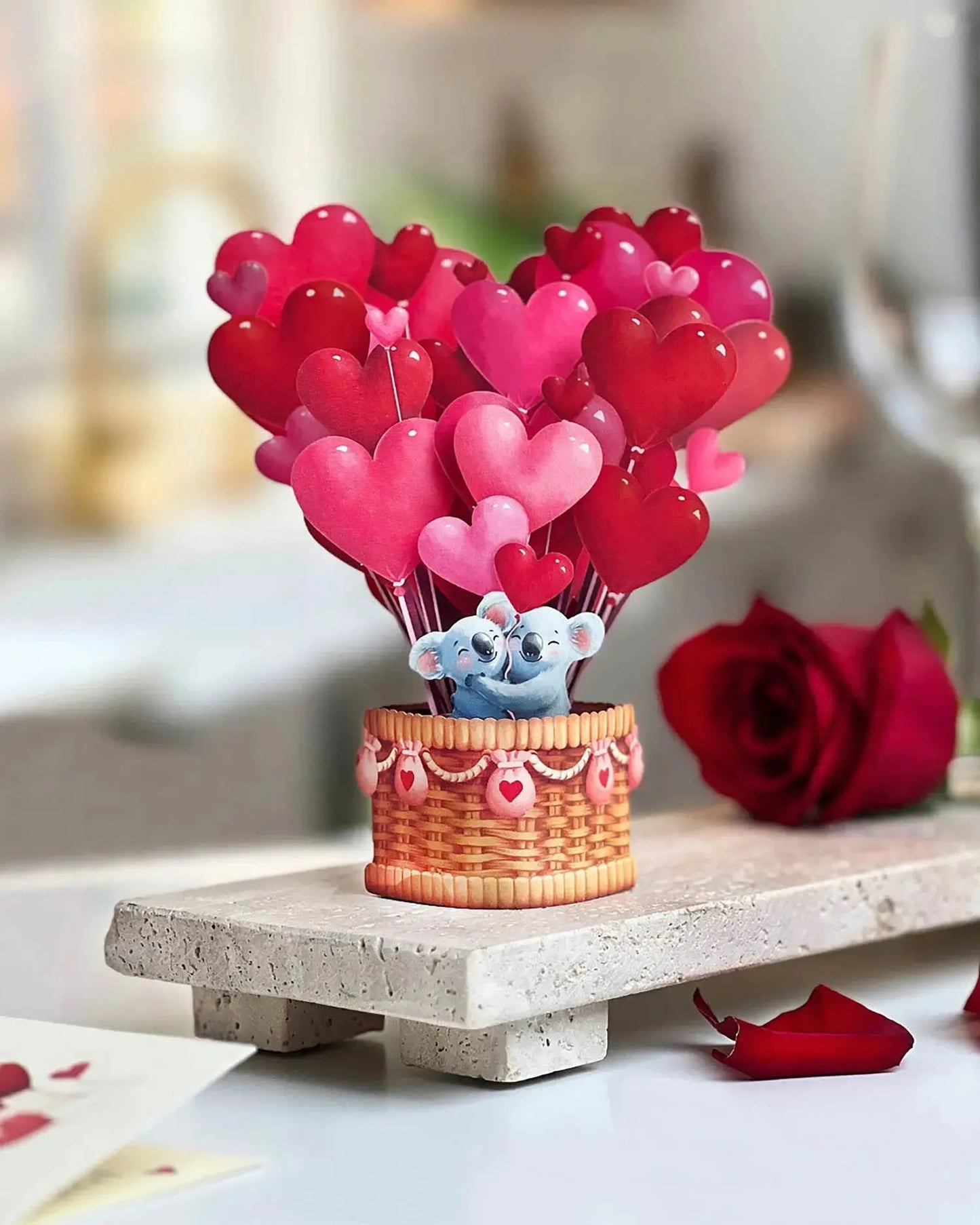Mini Heart Balloons