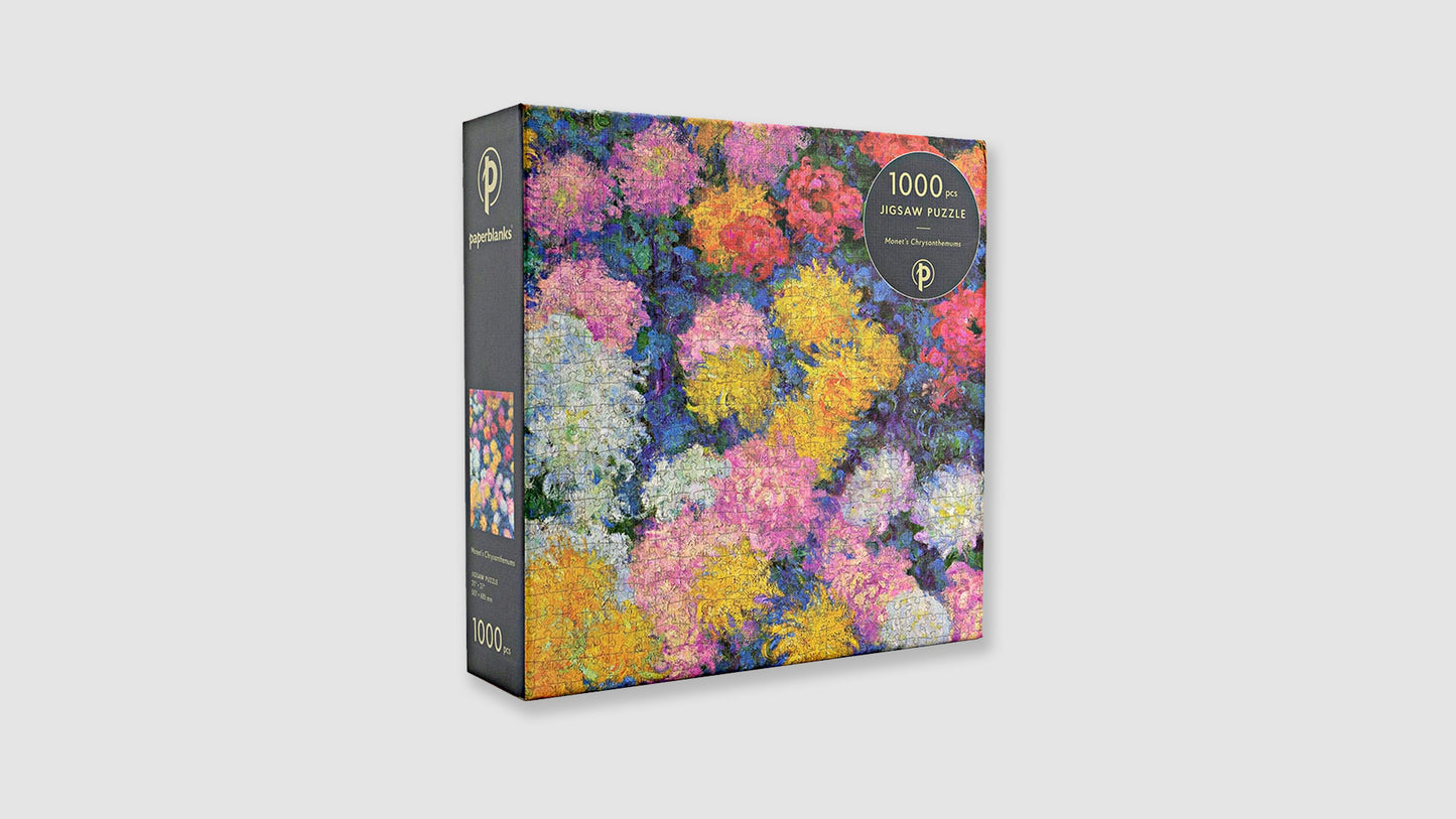 Monet's Chrysanthemums Puzzle