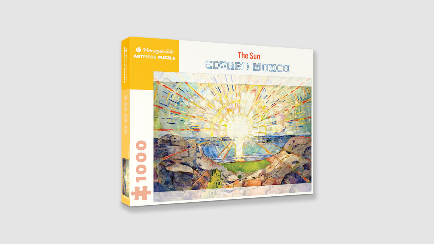 Edvard Munch: The Sun 1000-Piece Jigsaw Puzzle