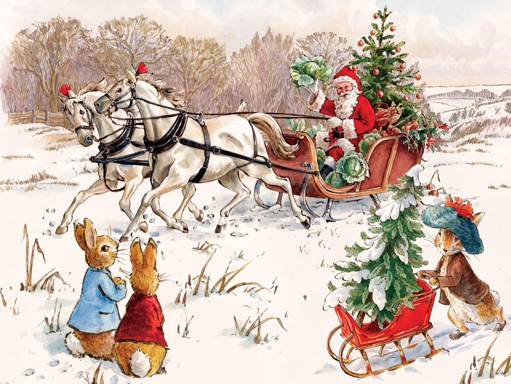 Peter Rabbit and Santa Puzzle