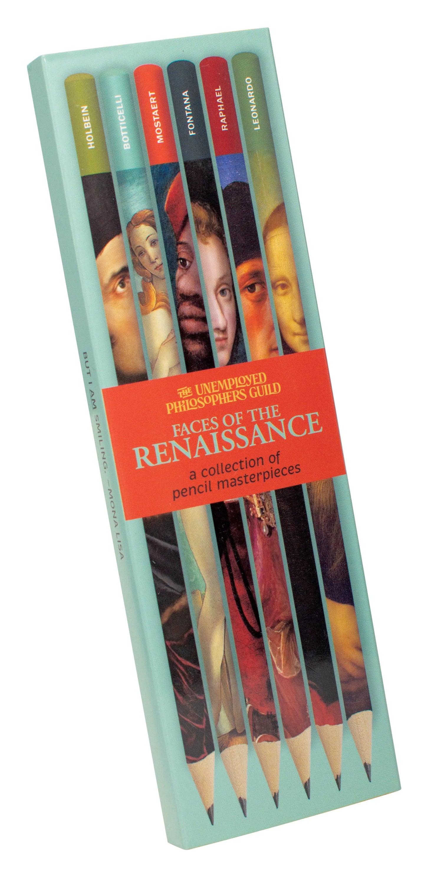 Renaissance Faces Pencil Set