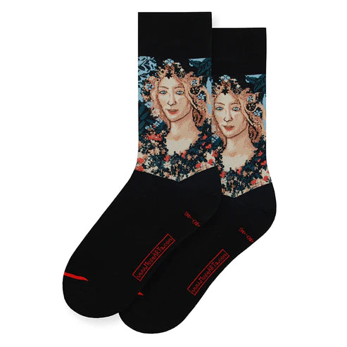 Sandro Botticelli Primavera Large Socks