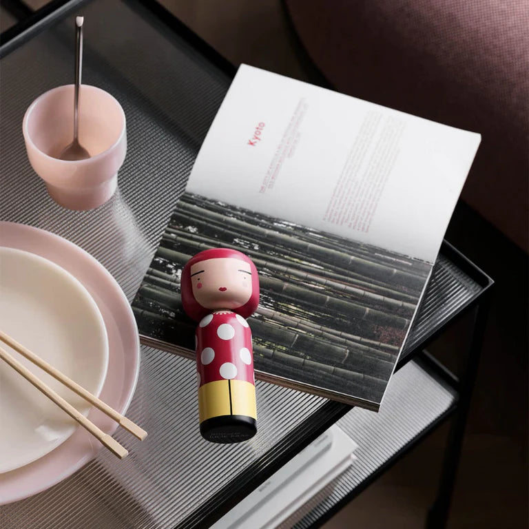Yayoi Kusama Kokeshi Doll