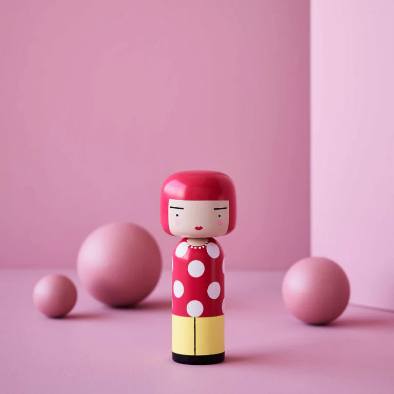 Yayoi Kusama Kokeshi Doll