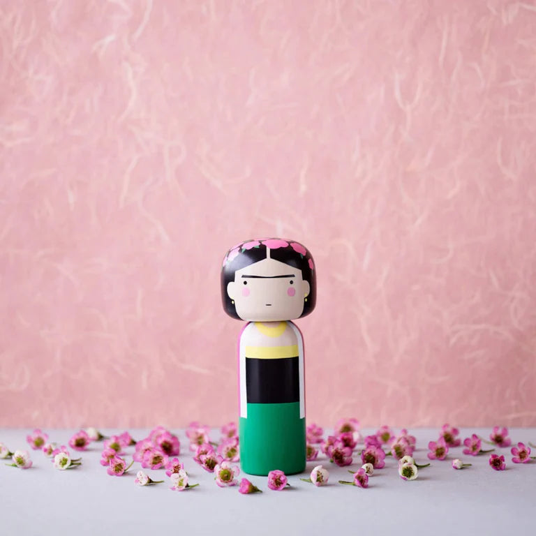Frida Kahlo Kokeshi Dolls