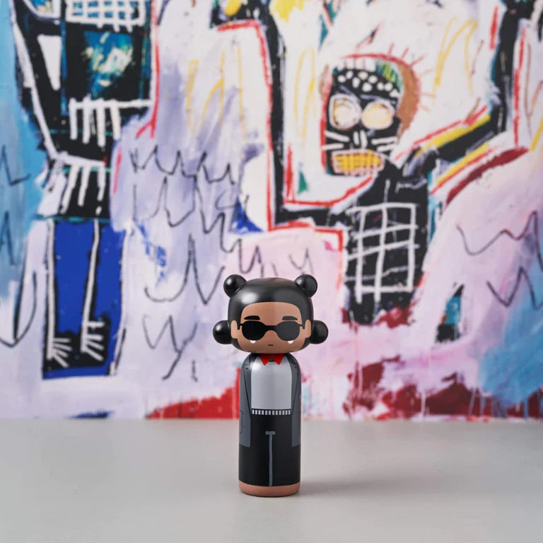 Jean-Michel Basquiat Kokeshi Doll