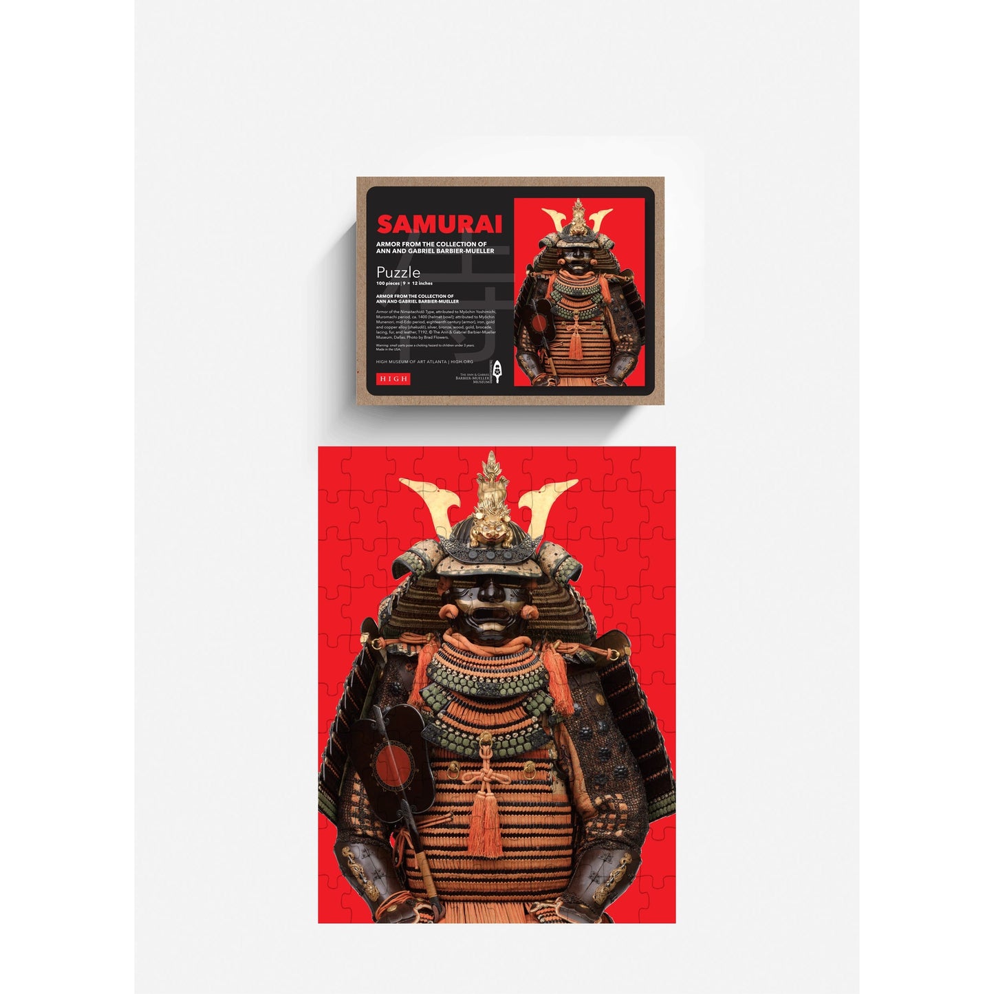 Samurai Exhibition 100 Piece Puzzle Nimaitachido Type Armor