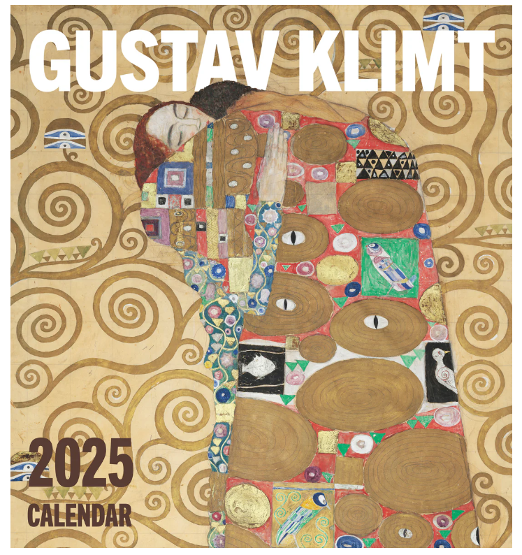 Gustav Klimt 2025 Wall Calendar